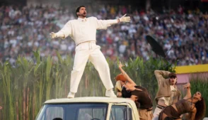 Bad Bunny em show do Super Bowl