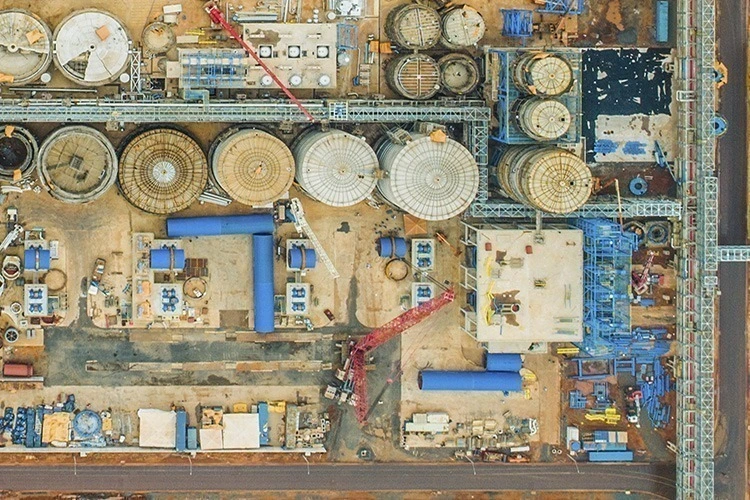 A unidade paulista da Bracell, em Lençóis Paulista