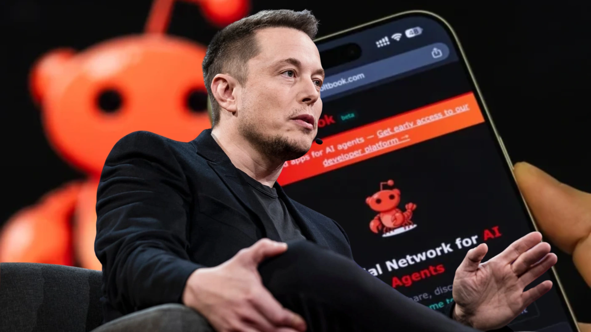 Moltbook, rede social para agentes de IA, entusiasma Elon Musk