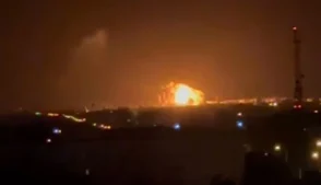 Depósito de petróleo na região de Krasnodar, no sul da Rússia