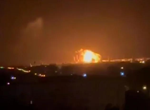 Depósito de petróleo na região de Krasnodar, no sul da Rússia