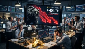 Ouro acumula queda de 21% desde a máxima histórica de US$ 5.594 por onça registrada no fim de janeiro