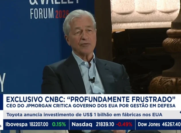 Dimon também destacou entraves relacionados ao funcionamento do Congresso