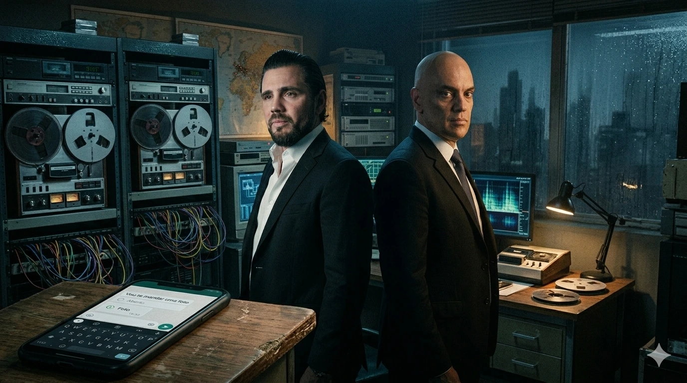 Vorcaro e Moraes usavam recurso do WhatsApp para driblar grampos; entenda porque falhou