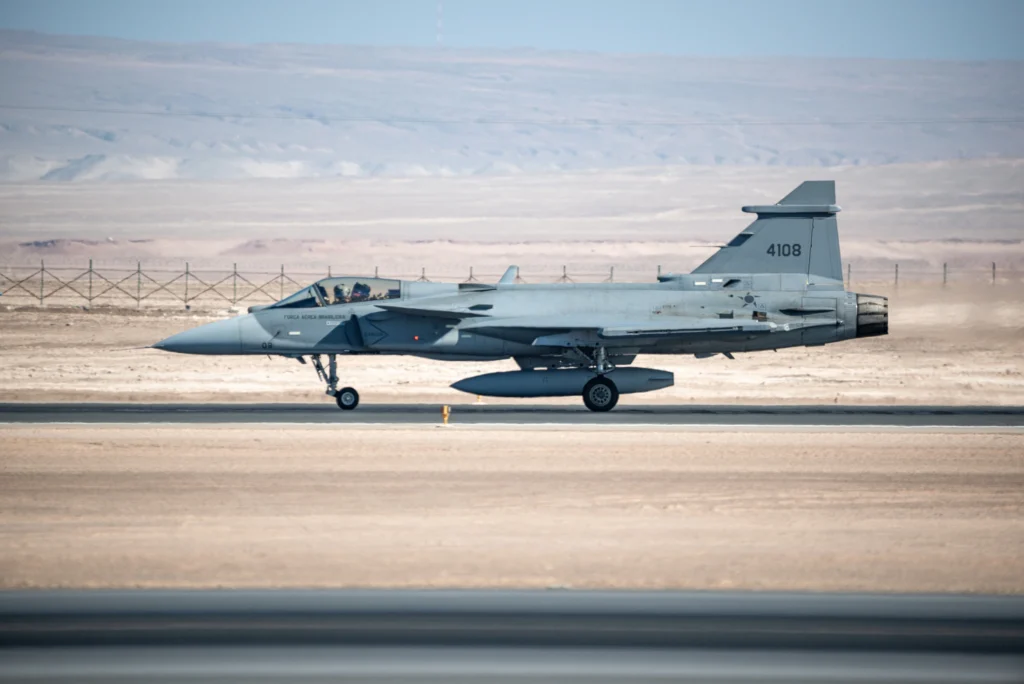 caça F-39E Gripen Saab FAB