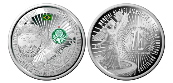 Quanto custa a medalha do Mundial de 1951 do Palmeiras? Veja os valores