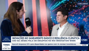 EXCLUSIVO: “A verdadeira inovação está no comportamento das pessoas”, diz CEO da Aegea sobre adaptação climática e novo olhar para o saneamento