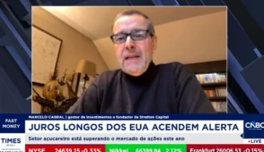 Marcelo Cabral, gestor de investimentos e fundador da Stratton Capital, durante entrevista ao Fast Money sobre os juros de longo prazo dos Estados Unidos.