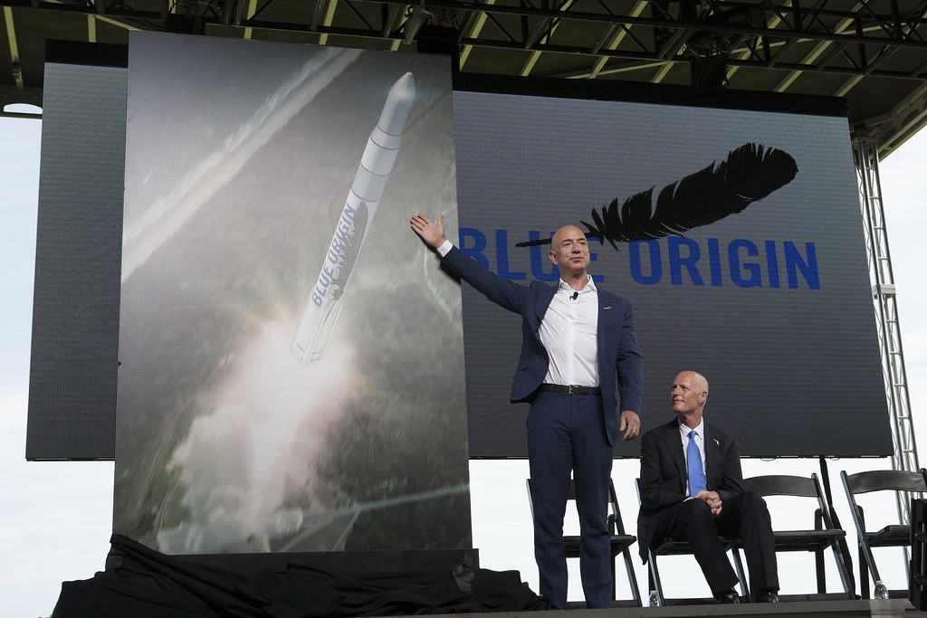 Blue Origin planeja expansão de US$ 330 milhões na Flórida para ampliar lançamentos do New Glenn