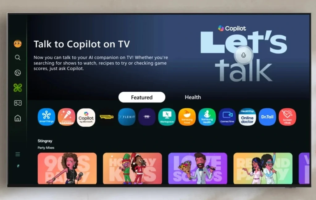 Microsoft irá desativar o Copilot de Smart tvs