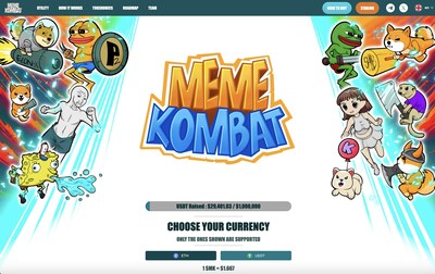 Bet on battling meme characters in the Meme Kombat Arena – will Meme Kombat token be the next meme coin price to 100x?