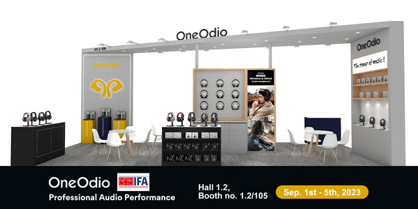 OneOdio专业音频品牌亮相2023柏林IFA展