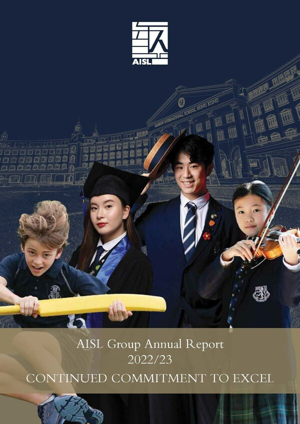 AISL發佈其2022/23年度報告,集團將全力開拓中國國際教育市場的發展。