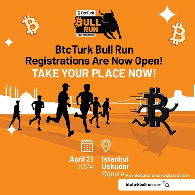 BtcTurk 在 4 月 21 日於伊斯坦布爾舉辦半程馬拉松，慶祝減半