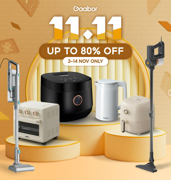 Gaabor 11.11 Exclusive Discounts Await Malaysia