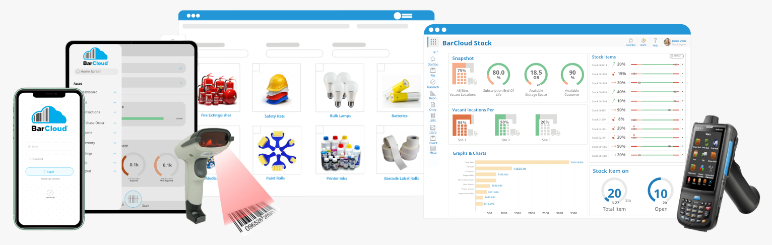 Efficient Inventory and Asset Tracking with Barcode Inventory System and Asset Management Software