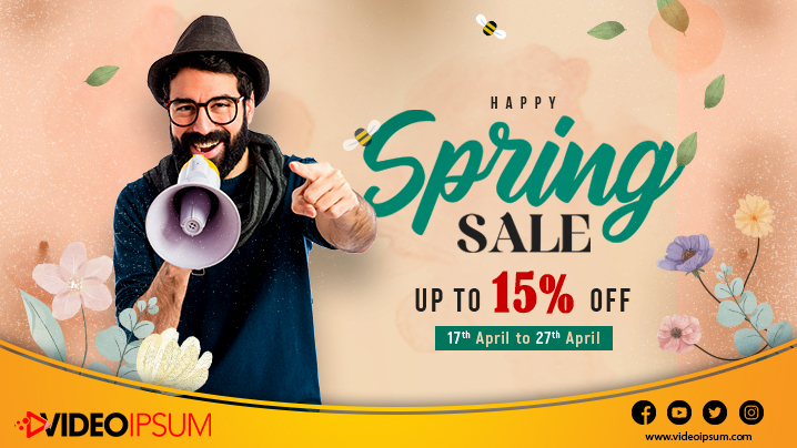 Happy Spring Sale