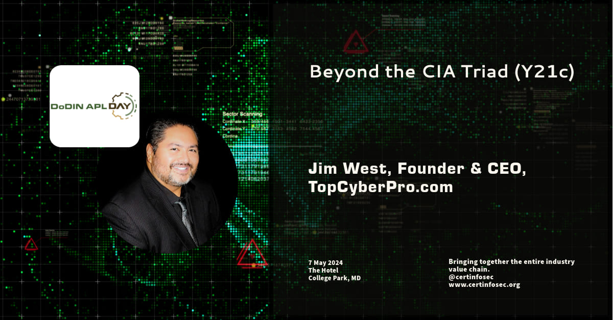 Beyond The CIA Triad DODINAPLDAY