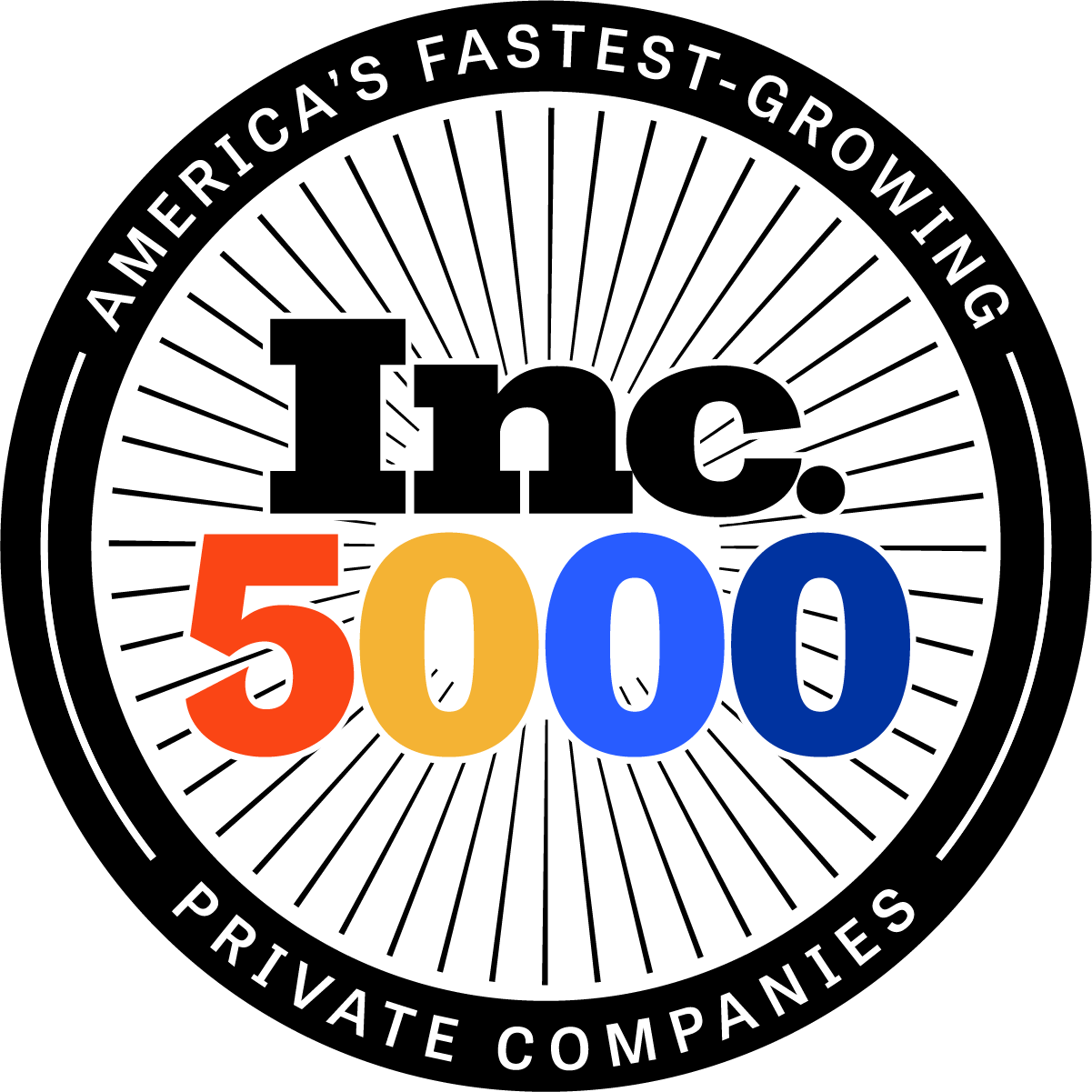 Inc 5000 Color Medallion Logo Inc 5000 Color Medallion Logo