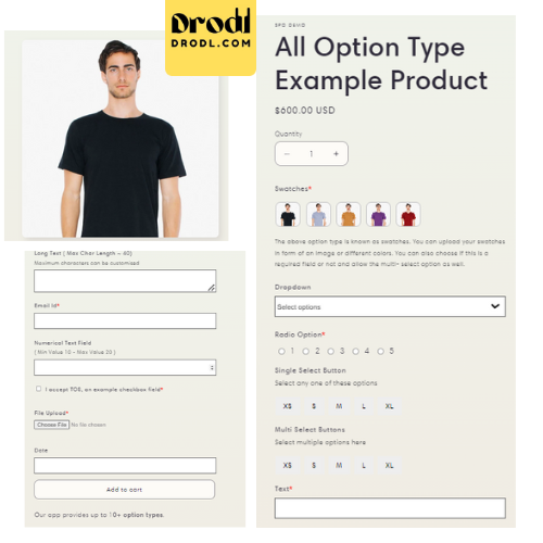 Drodl custom product options 1 Drodl custom product options 1