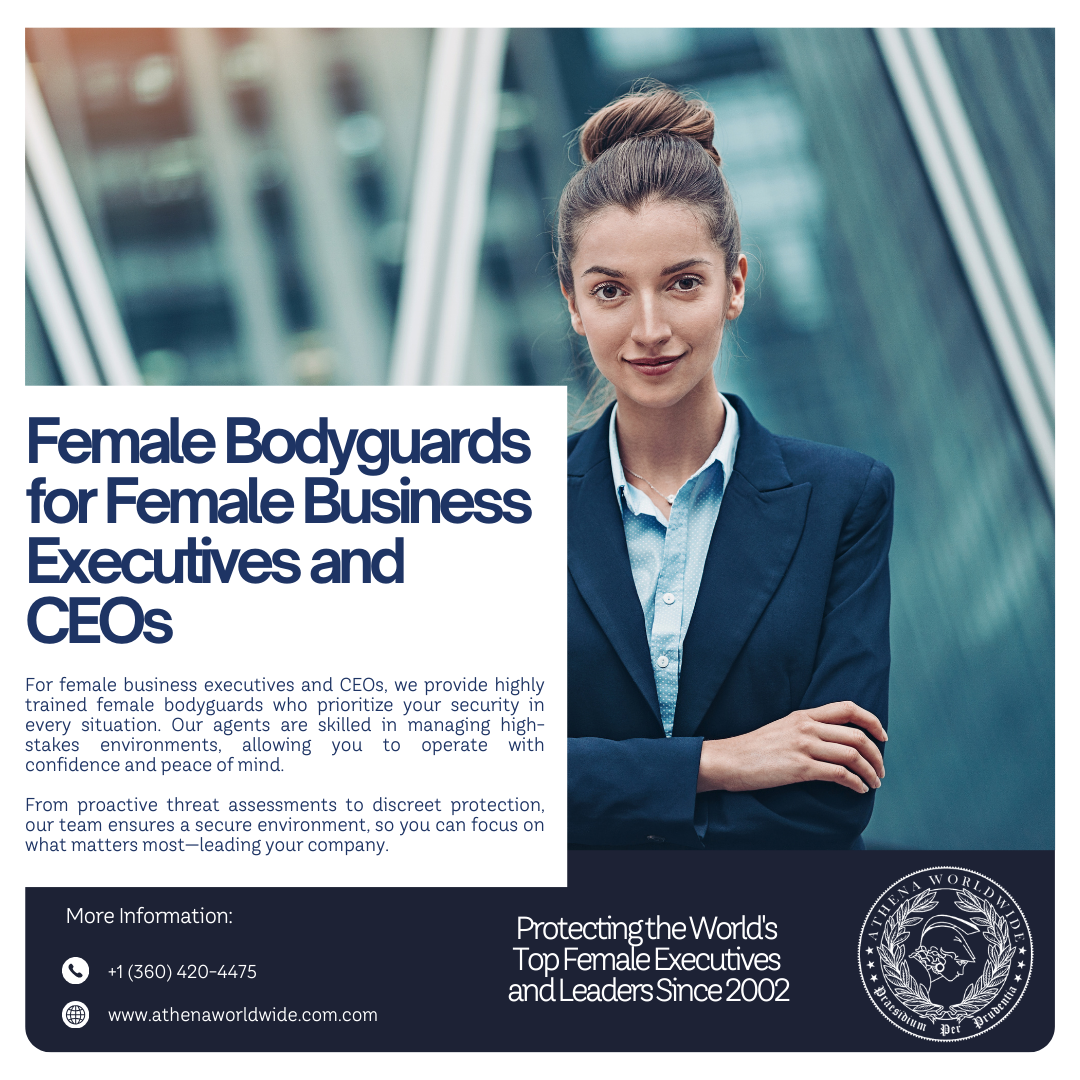 Female Bodyguards for Female CEOs Female Bodyguards for Female CEOs