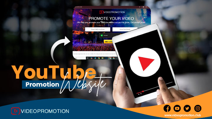 YouTube promotion website 1 YouTube promotion website 1