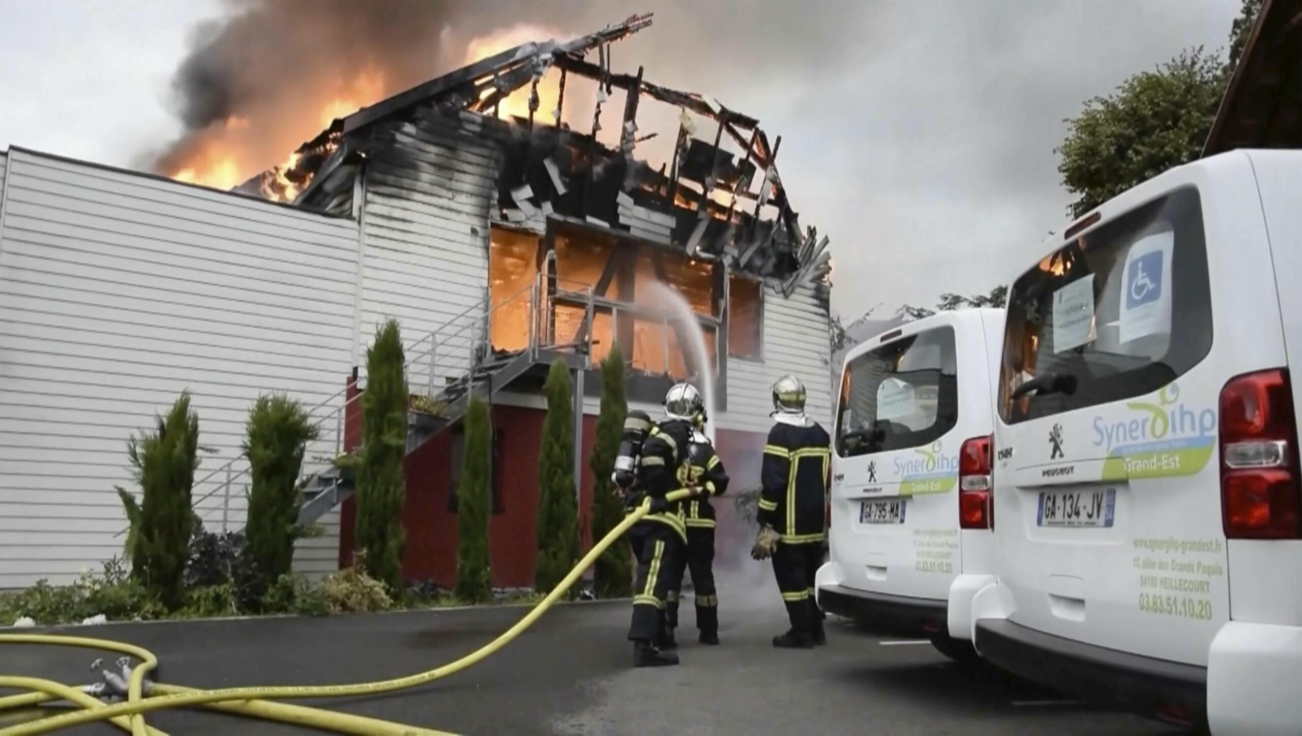 Eleven dead in fire at French holiday home for disabled