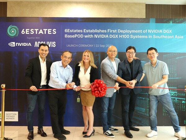6Estates在东南亚建立首个部署NVIDIA DGX BasePOD与NVIDIA DGX H100系统
