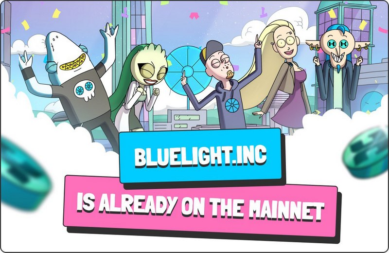 Bluelight.inc is Getting Released on the Mainnet