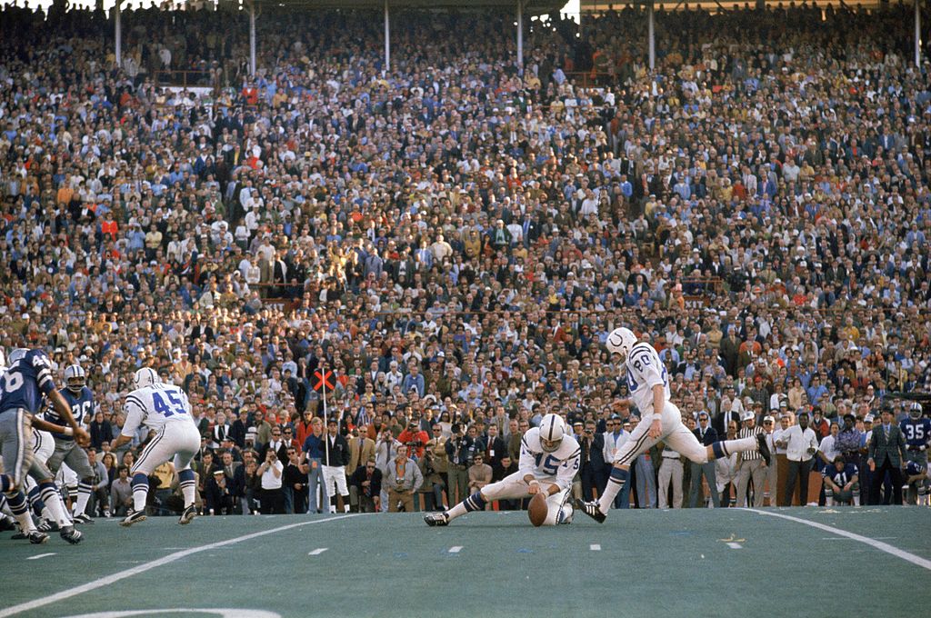 Baltimore Colts Jim O'Brien, Super Bowl V