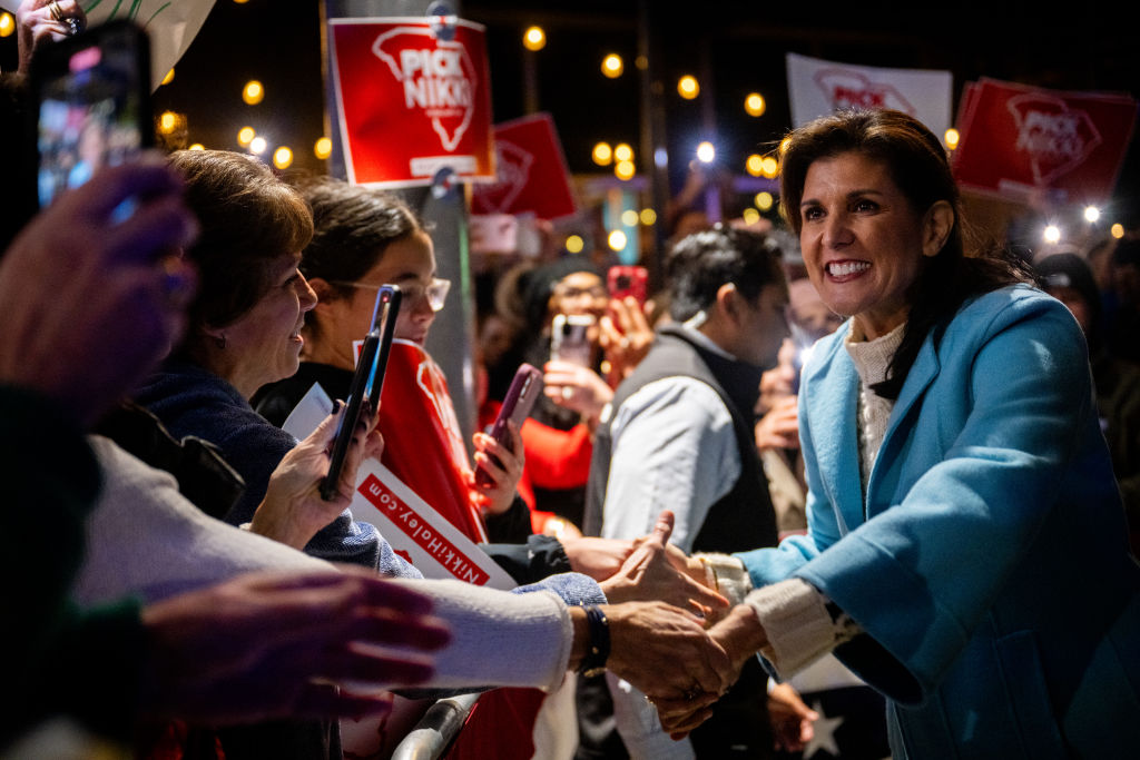 GOP Presidential Candidate Nikki Haley Campaigns In Charleston