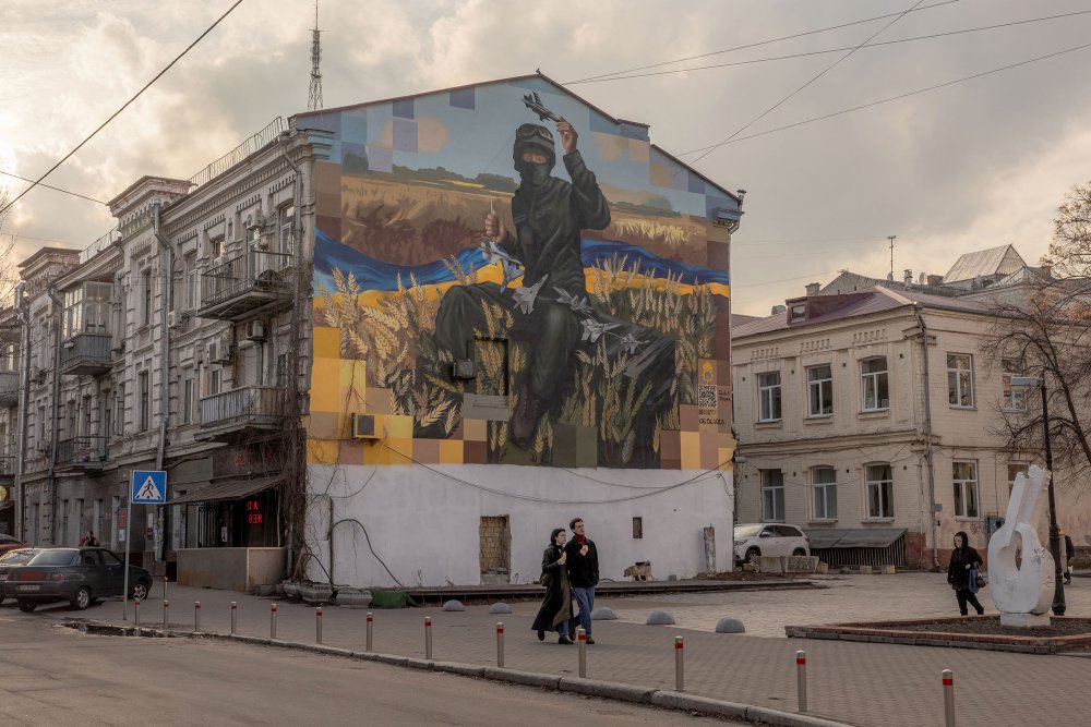 TOPSHOT-UKRAINE-RUSSIA-冲突-战争-周年纪念