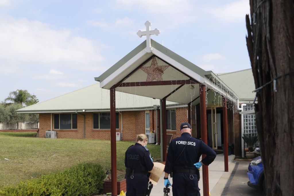 AUSTRALIA-SYDNEY-CHURCH-STABBING-TERRORIST  ATTACK