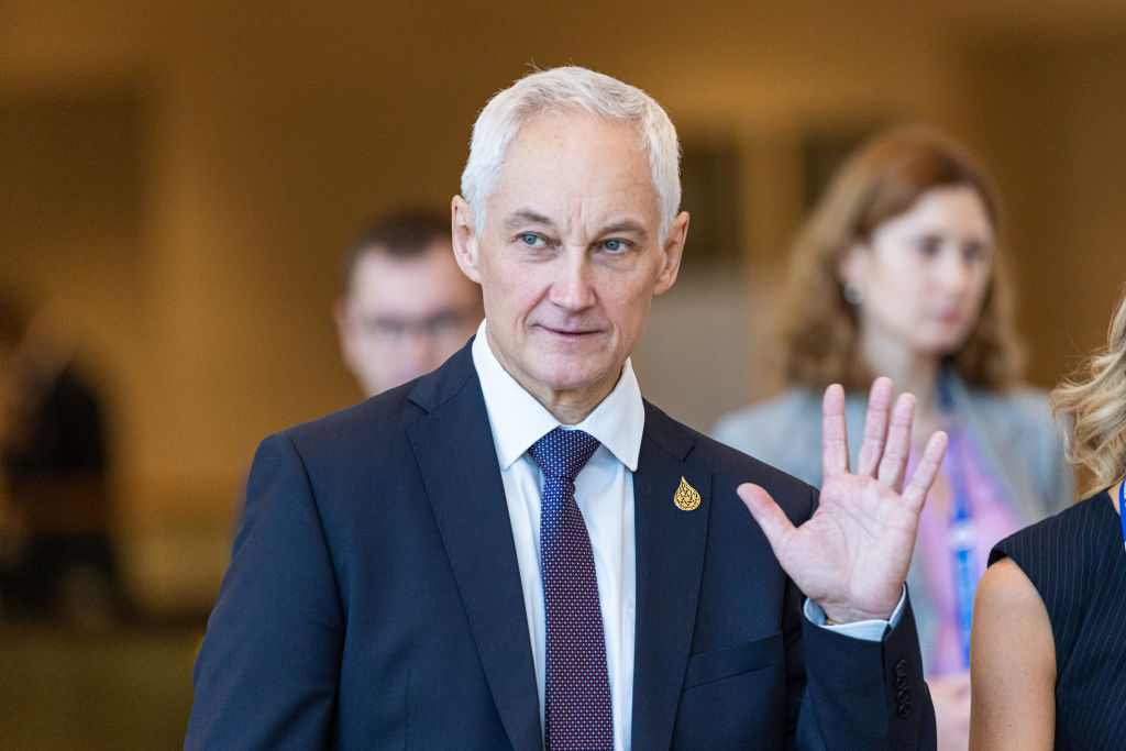 Andrey Belousov, Russia's first deputy prime minister, at the Asia-Pacific Economic Cooperation (APEC) summit in Bangkok, Thailand, on Friday, Nov. 18, 2022.