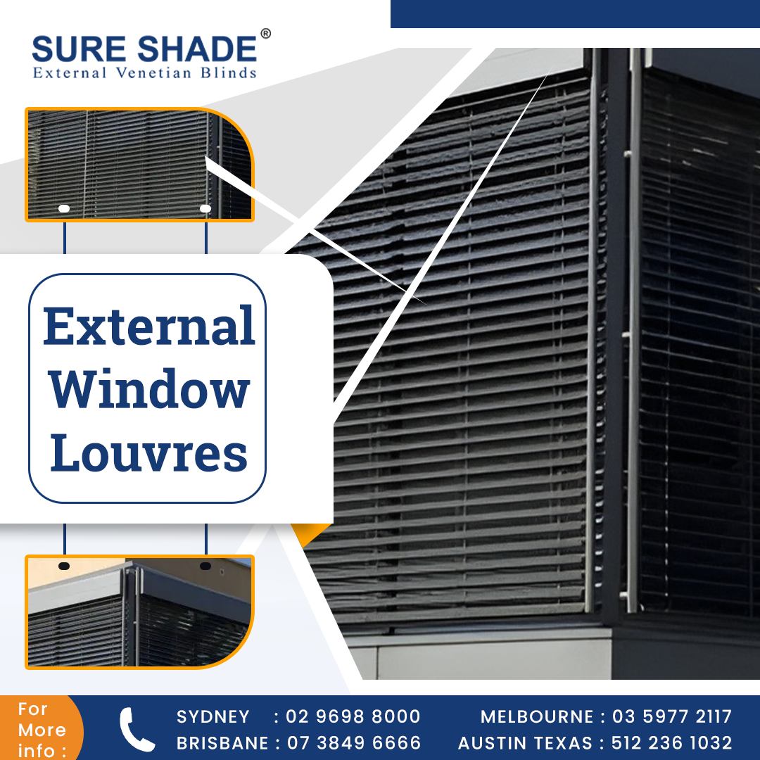 Your Space with Stylish External Window Louvres