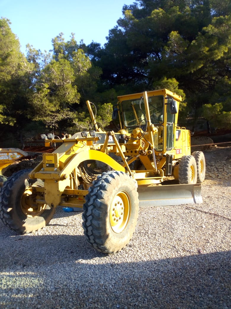 Travaux de nivellement au Maroc