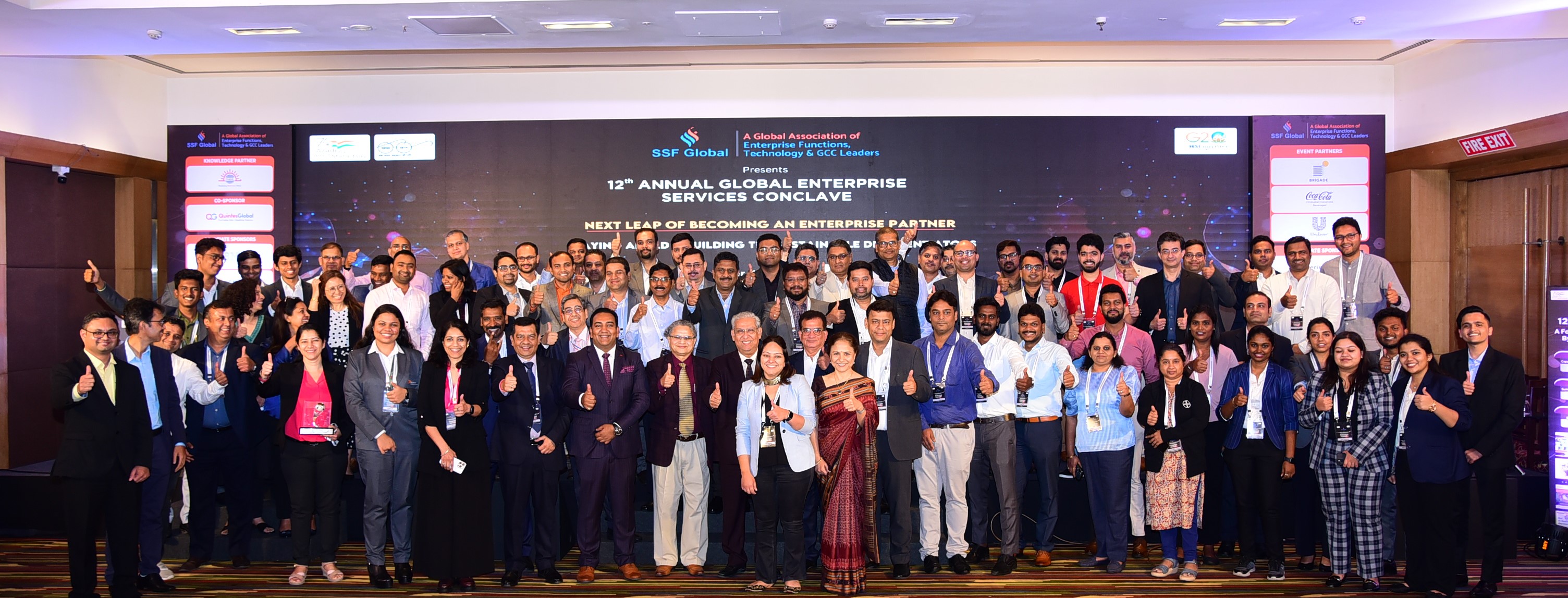 Gratitude Participants Speakers  Partners for making the 12th AGES Conclave a resounding SUCCESS