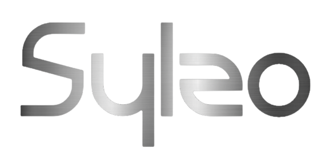 Sylzo AI Logo Silver Metallic Sylzo AI Logo Silver Metallic