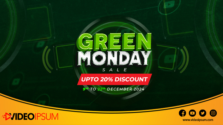 Green Monday Sale Green Monday Sale
