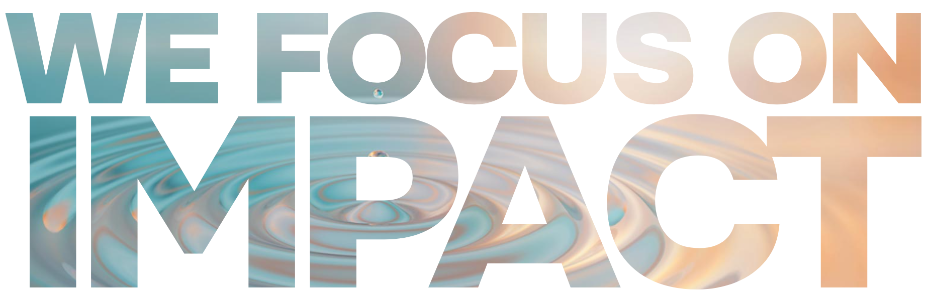 we focus on impact we focus on impact