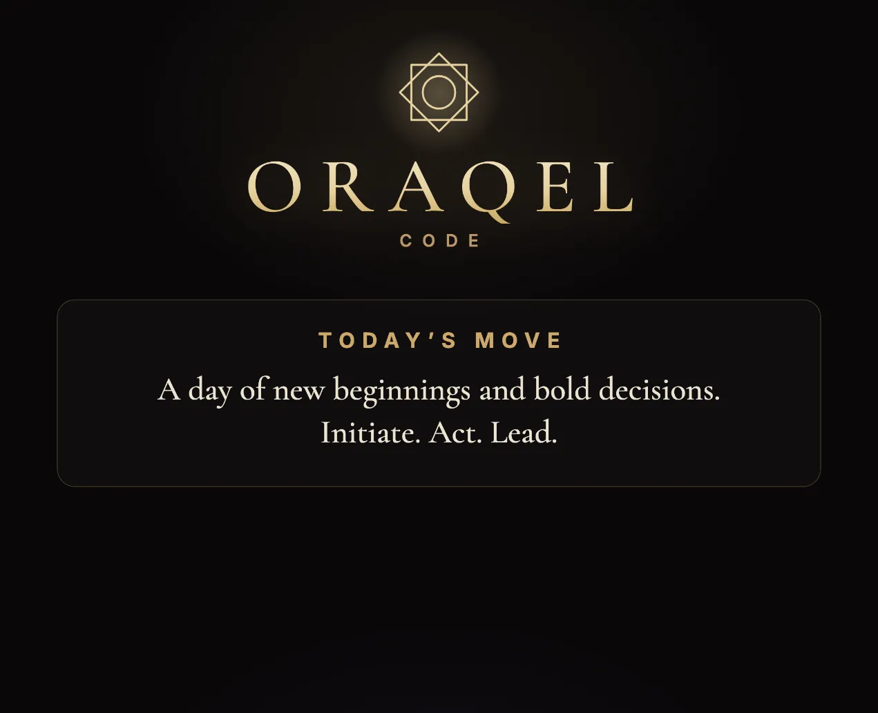 Oraqel Code Turns Birth Dates Into Relationship Roadmaps and Career Clues