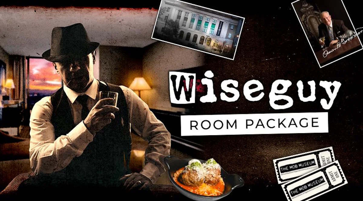Plaza Hotel & Casino teams up with The Mob Museum to launch The Wiseguy Getaway