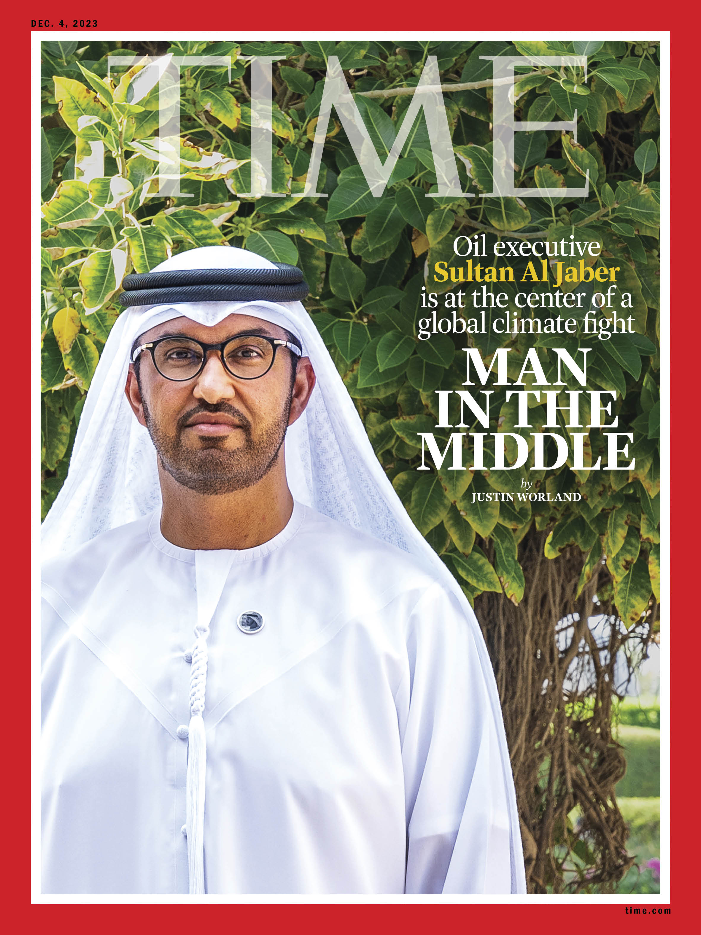 Sultan Al Jaber Time Magazine cover