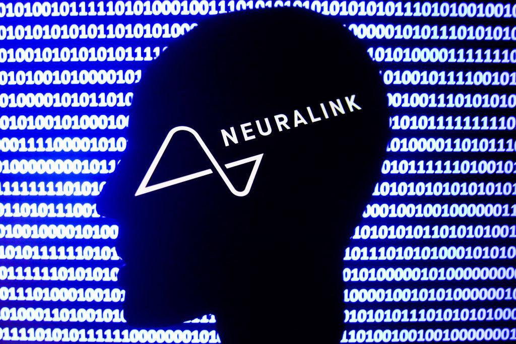 Neuralink Illustration von Fotos