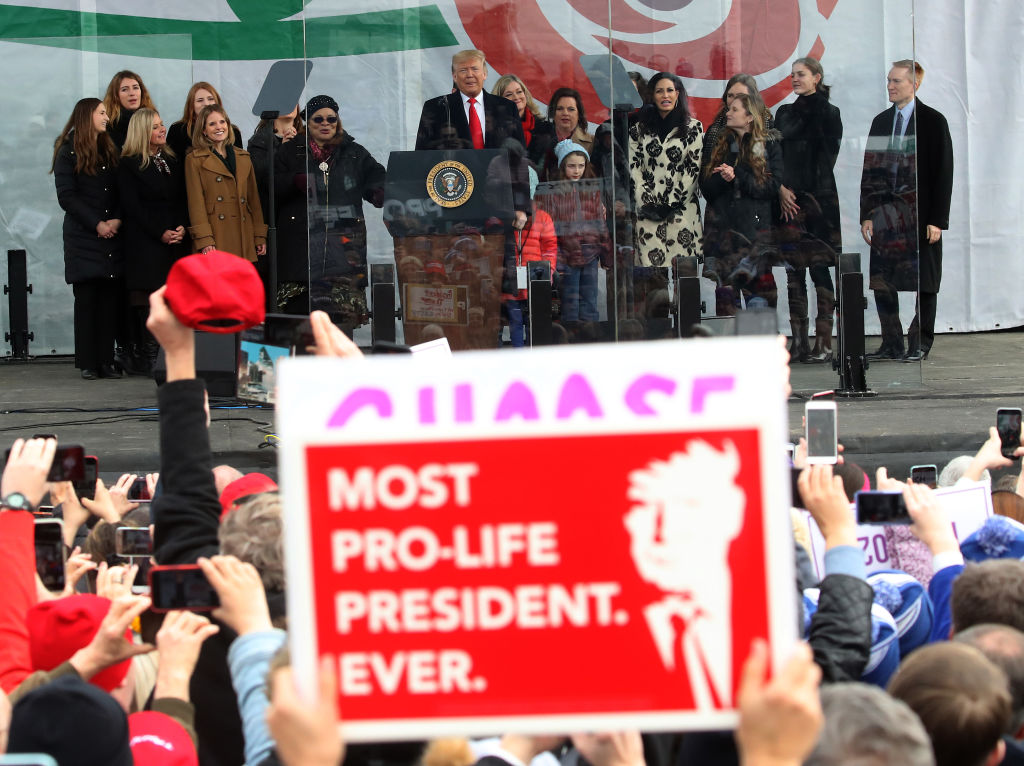 Anti-Abortion Activists Demonstrate In D.C. During Annual March For Life