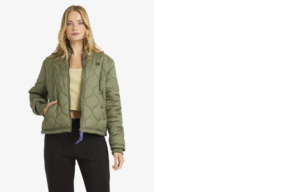 Billabong Womens Jacket Cuesta Bomber Billabong Womens Jacket Cuesta Bomber