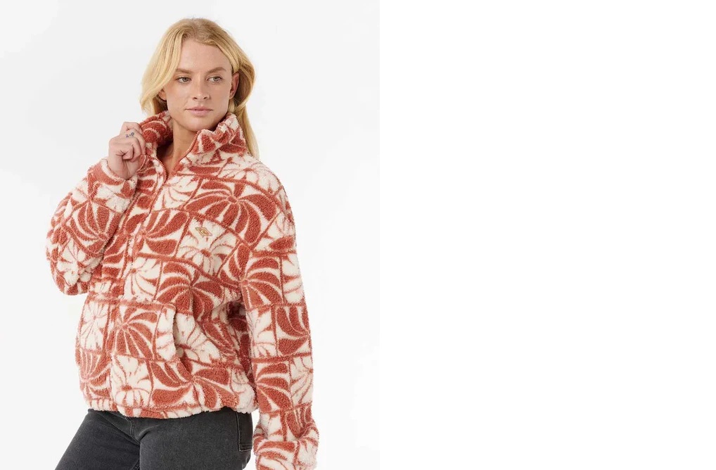 Rip Curl Womens Jacket Artist Of The Search Ty Williams Polar Fleece Rip Curl Womens Jacket Artist Of The Search Ty Williams Polar Fleece