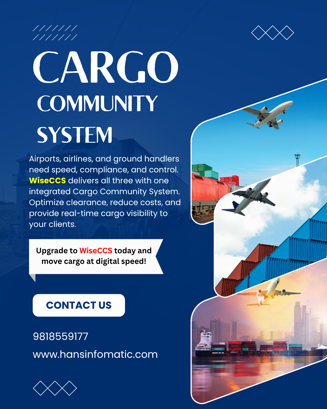 Airport cargo community system 18 Airport cargo community system 18