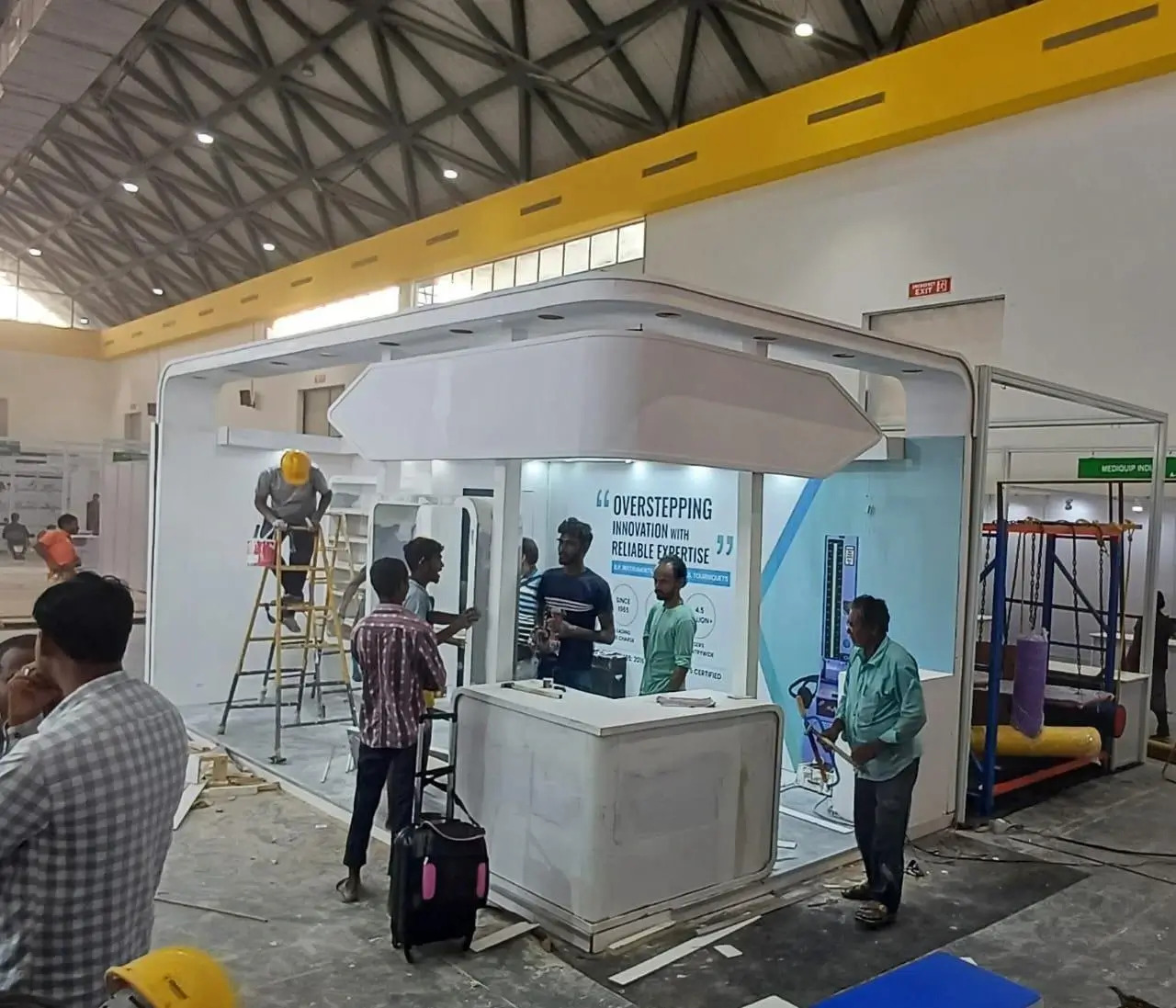 3D Exhibition Stall Setup