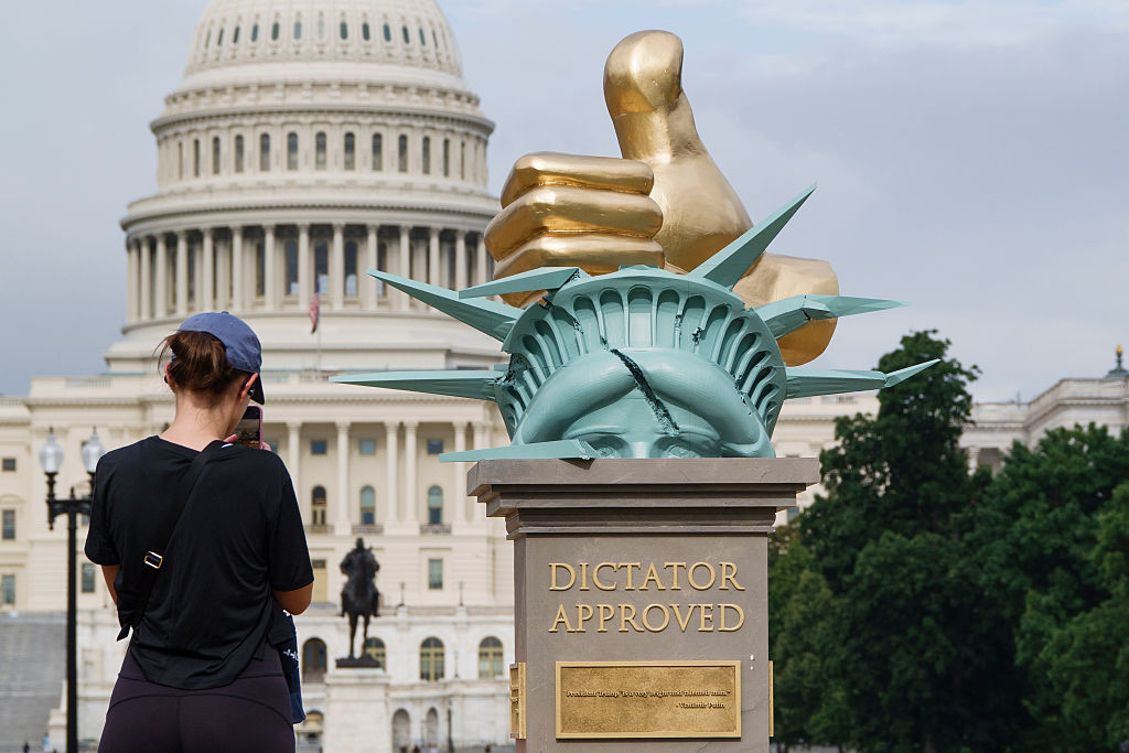 Dictator Appproved Donald Trump Statue